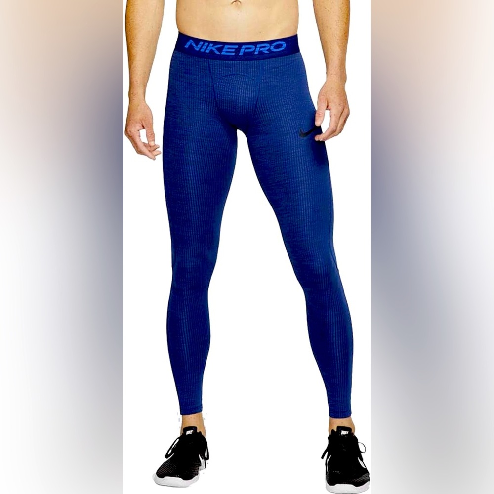 Nike Pro Men’s Thermal Training Tights BV5653-451 Compression New Dri Fit